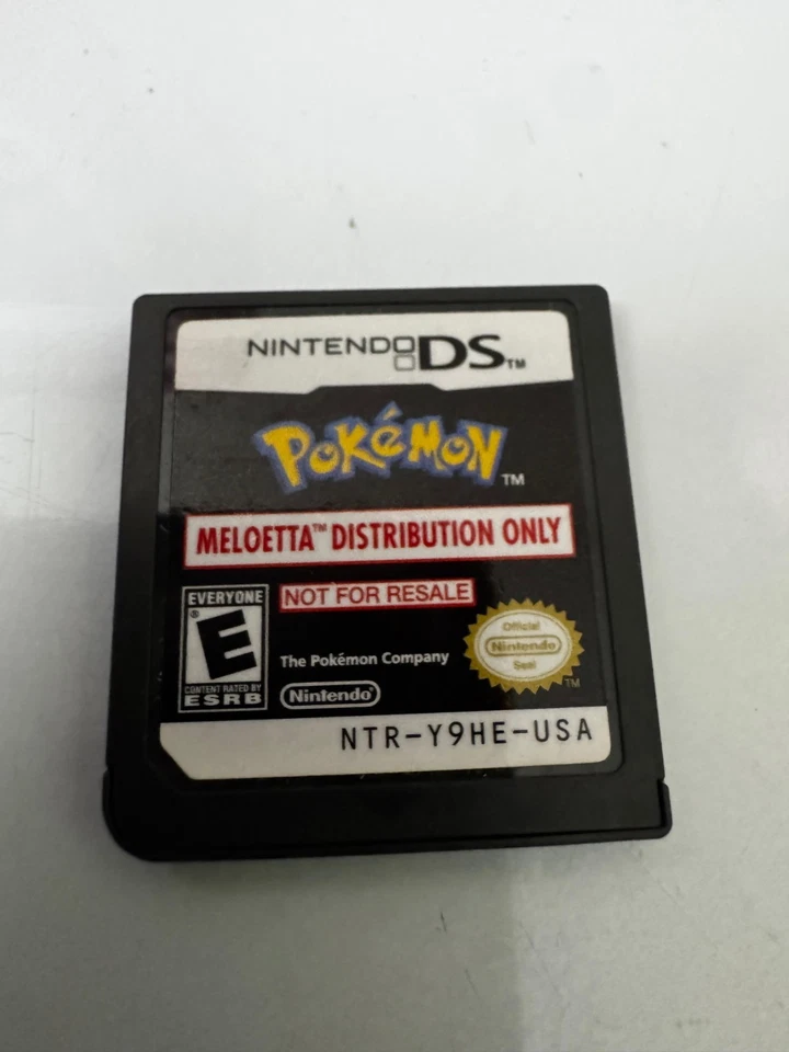 Pokemon Cartridge Distribution # 4393 Meloetta NTR-Y9HE-USA Nintendo DS Rare!!!! - Image 3 of 4
