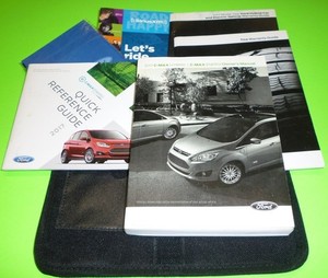 2017 FORD CMAX C-MAX HYBRID ENERGI OWNERS MANUAL SET 17 guide +case SE TITANIUM