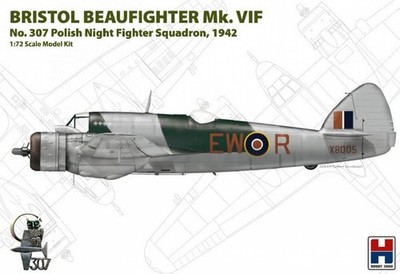Beaufighter Mk. VIF 307 Polish Sq - Hobby 2000 -  72003
