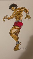 art, drawing, 11in 14in, alcohol markers, color pencil