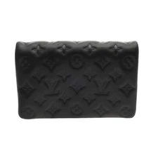 LOUIS VUITTON Pochette Kussan M82116 black Women Shoulder Bag