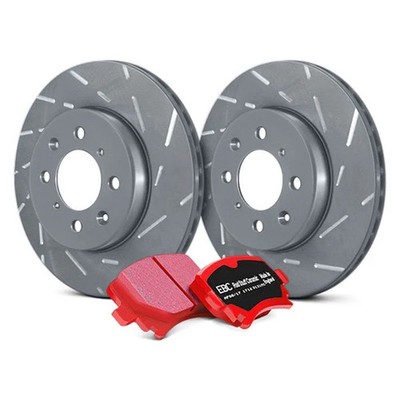 For Toyota Camry 05-06 Brake Kit EBC Stage 4 Signature Slotted Front Brake Kit w