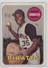 1969 Topps Manny Sanguillen #509 14tz