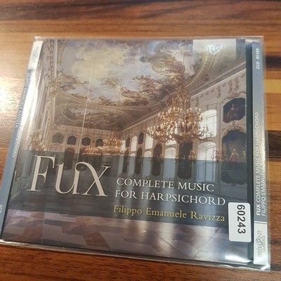 FILIPPO EMANUELE RAVIZZA fux complete for harpsichord VG/EX (2CD, Klassik)