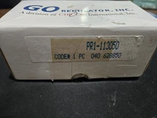 Go Regulator Pr1-113050 Code# 1 PC 040 628850 Max Inlet 6000 psig 414 bar
