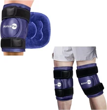 Ice Pack for Knee Pain Relief, Reusable Gel Ice Wrap for Injuries, Swelling, Kne