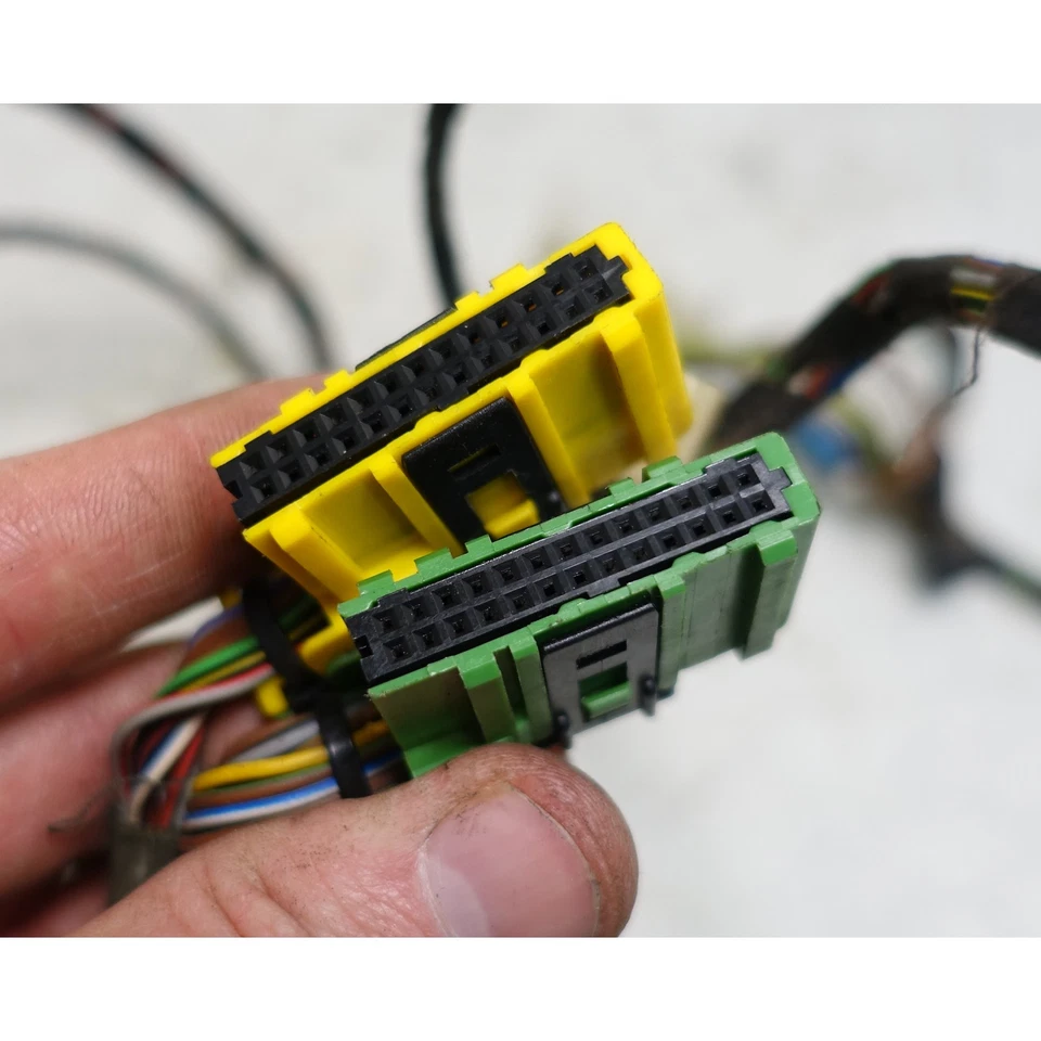 Interruptor de módulo de arnés de cableado OBC de 13 botones serie 3 BMW E30 1985-1987 FABRICANTE DE EQUIPOS ORIGINALES Foto 4 de 4