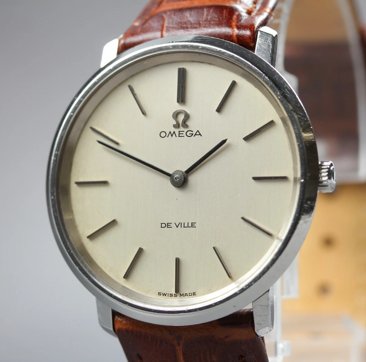OMEGA De Ville Men Silver Case Wristwatches for sale | eBay
