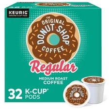 The Original Donut Shop Regular, Single-Serve Keurig 32 Count (Pack of 1) 