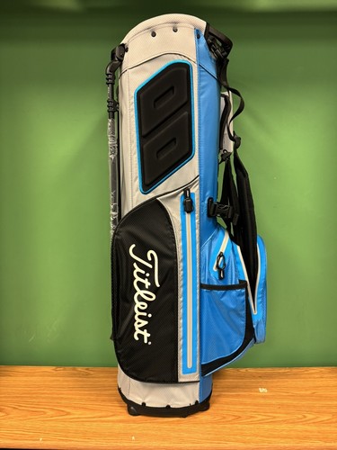 Titleist Players 4 Plus STADRY Stand Bag in Black/Dorado/Grey - Picture 3 of 8