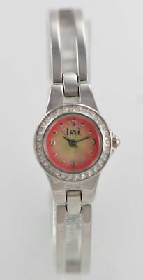 LEI Watch Women Stainless Steel Silver Water Resistant Pink  display picture 1