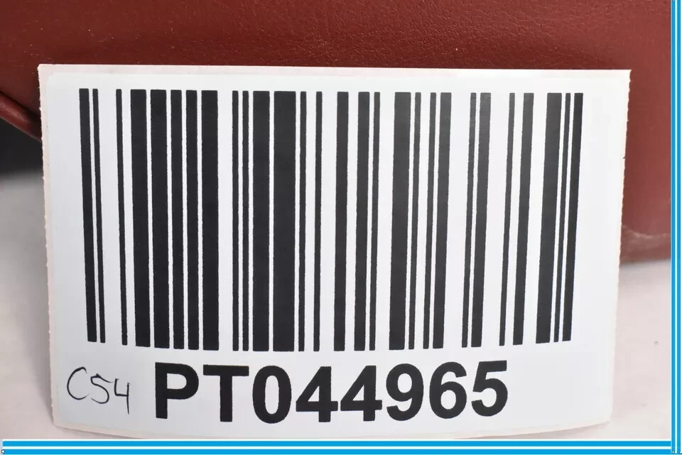 03-08 Maserati Quattroporte M139 Front Left Side Top Upper Seat Cushion Red OEM