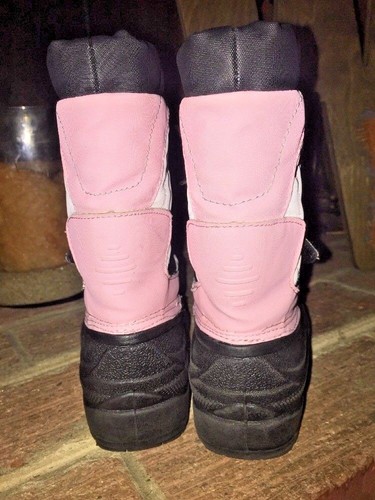 Buster Brown Chill Chasers Thinsulate Snow Ski Winter Boots Youth Girl Sz 10 ! - Picture 5 of 6