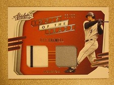 2021 ABSOLUTE TOOLS OF THE TRADE #TT-JB JEFF BAGWELL ASTROS DUAL RELIC 83/99