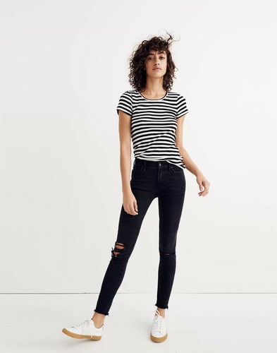 Skinny Jeans in Black Sea h2230 Size 