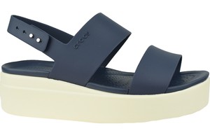 navy blue low wedge sandals
