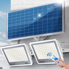 Foco LED solar de 20000 mAh y 300 W, regulable (3000 K-7000 K)