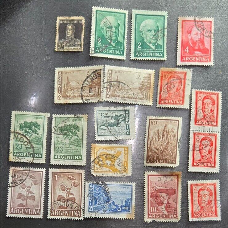 アルゼンチン セット 1920-1972 Stamp Argentina 1923-1970 set of 19 used | eBay
