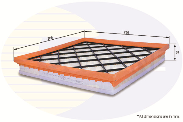 COMLINE EAF754 Air Filter for CHEVROLET,OPEL,VAUXHALL