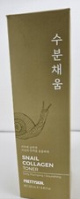 Prettyskin Snail Collagen Toner 8.45 Fl.OZ. /250 ML Daily Plumping  Nourishing
