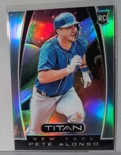 2019 Panini Titan Holo New York Mets Pete Alonso