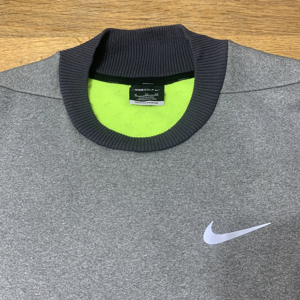 Nike golf top jumper grey