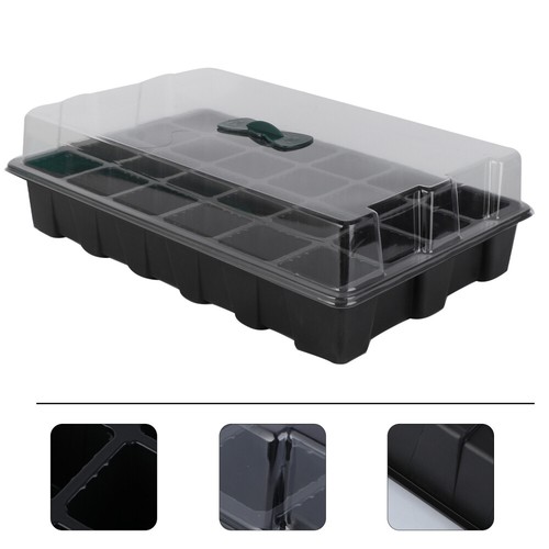 3 Pcs/set Planter Pots Humidity Pellet Holder Seedling Tray Sprouting Trays