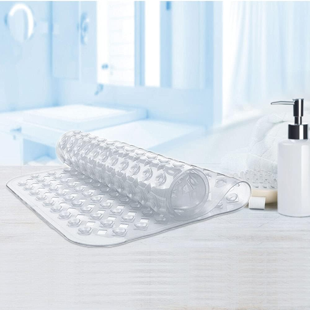 AntiMold Bath Mat Non Slip Bathtub Strong Suction Extra Large Rubber