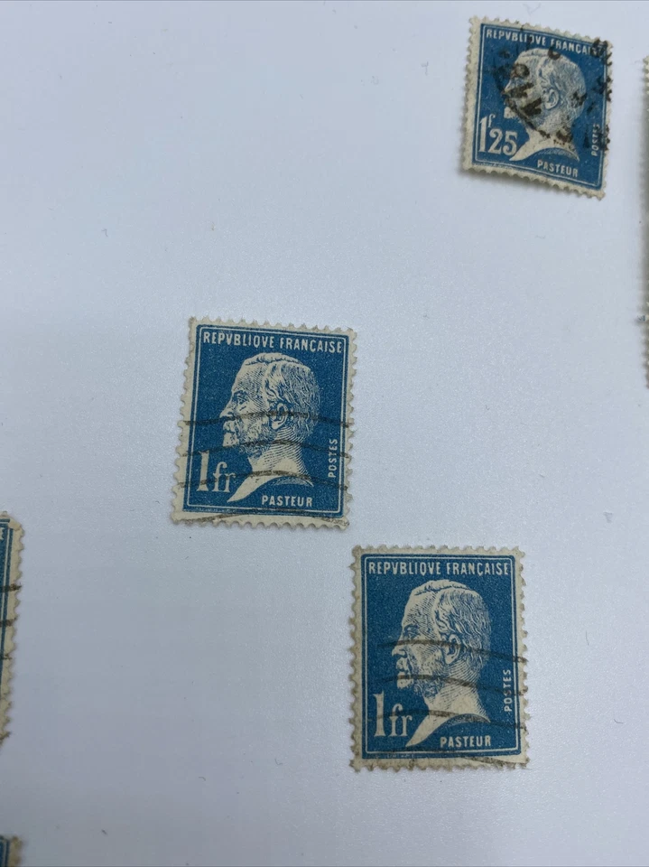 - France 1925 - Louis Pasteur - French Chemist USED Lot Of 14! - Image 4 of 4