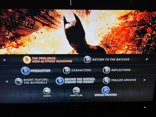 Blu-ray The Dark Knight Rises 3 Disc Version Special Limited Bonus Features VG - Picture 5 of 19