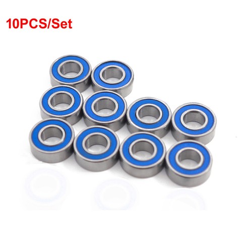 10x Wheel Hub Bearings kit 5x11x4 mm For Traxxas 1/10 Slash Rustler Stampede 2WD - 第 1/6 張圖片