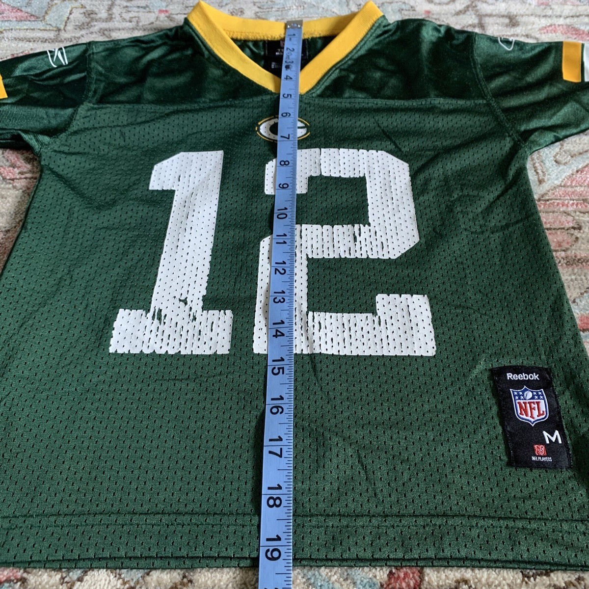 Green Bay Packers Rodgers 12 ジャージ S NFL Green Bay Packers Aaron Rodgers #12 Football Jersey Kids