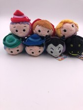 Disney Sleeping Beauty Theme 3" Tsum Tsum Plush 7 Sets C4-AAA 