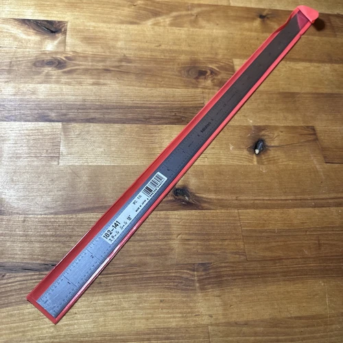 Mitutoyo 182-141 Steel Ruler 18" Inch - Made In Japan  New