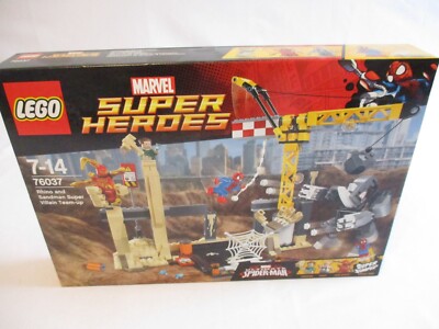 LEGO Rhino und Sandman - Allianz der Superschurken DC Comics Nr.76037 NEU&OVP