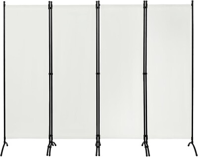 Paravent,4-teiliger Raumteiler Faltwand, Lichtschutz 224 x 182 cm 1274cm