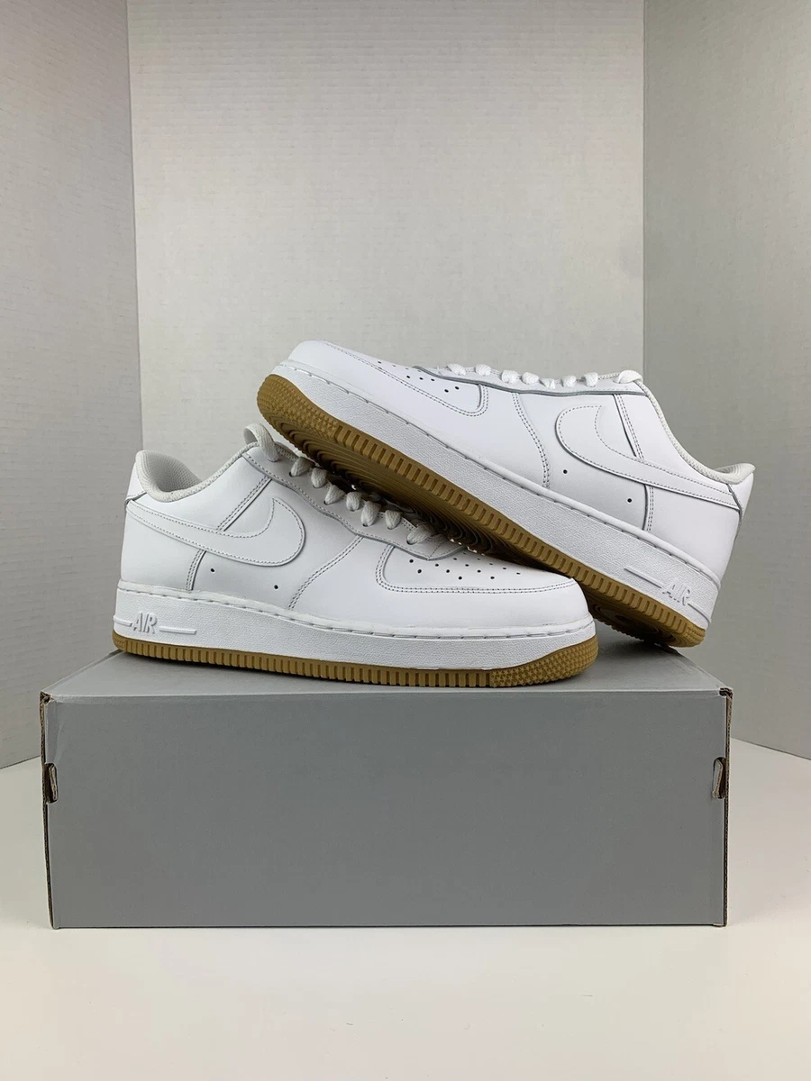 Nike Air Force 1 '07 White Gum Brown Bottom DJ2739-100 Mens New