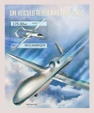 2013 MOZAMBIQUE  MNH. DRONES. Michel Code: 6608 / Bl.762  |  Scott Code: 2874
