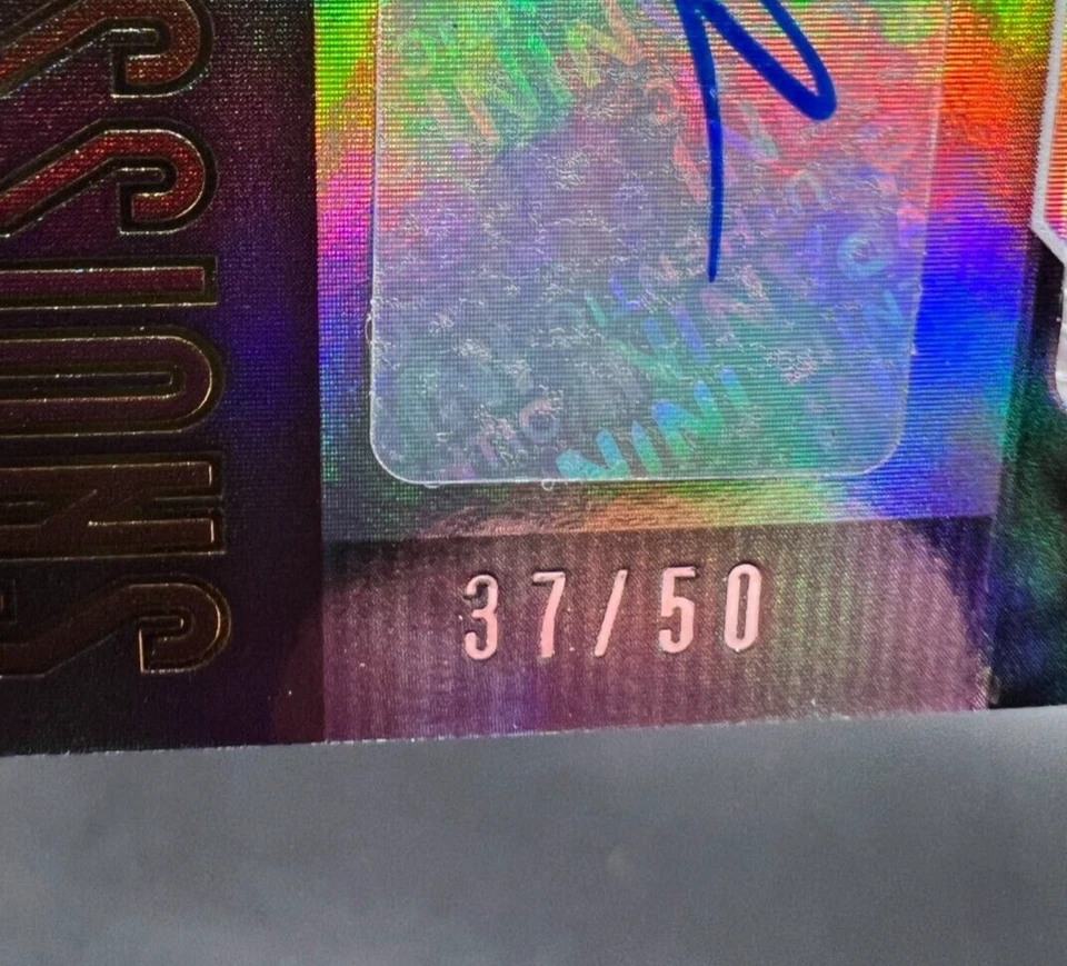 2019 Illusions First Impressions Dwayne Haskins 37/50 NM+ Redskins Patch Auto RC - Image 3 of 3