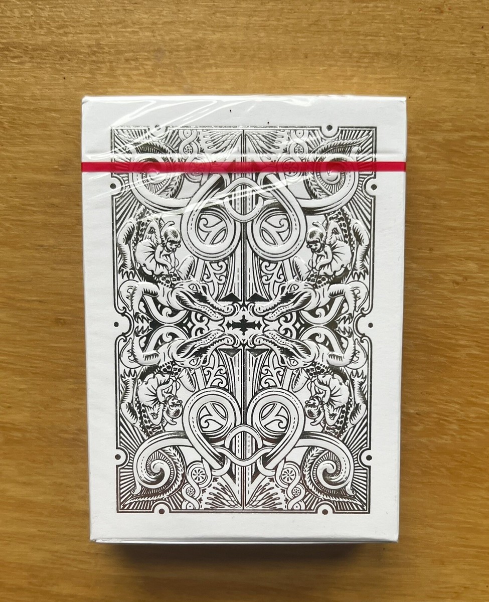 David Blaine Silver Gatorback Signed Playing Cards | eBay UK