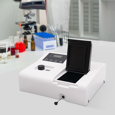 Visible Spectrophotometer Spectrometer Digital 350-1020nm Laboratory Equipment