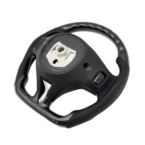Real Carbon Fiber Steering Wheel Fits For 2016-2024 Maserati Levante / Ghibli - Picture 4 of 5