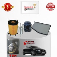 Inspektionskit Filter Und ÖL Audi A3 II 8P1 1.4 Tfsi 92KW 125CV Von 2009->