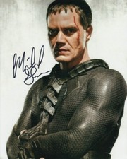 MICHAEL SHANNON signed Autogramm 20x25cm SUPERMAN in Person autograph COA BATMAN