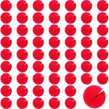 100 Pcs Red Foam Clown Nose for Circus Halloween Party Costume Christmas Party