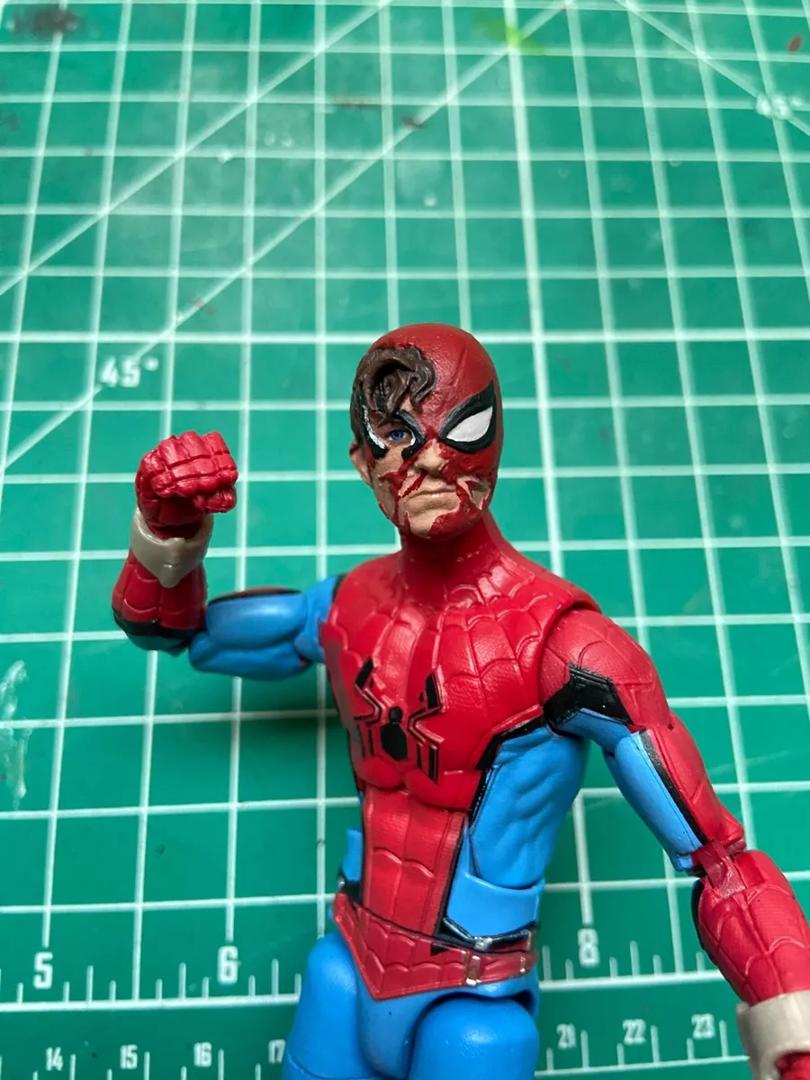 Custom Marvel Legends Spider Man Tom Holland Head Sculpt For 6'' Action  Figure 2