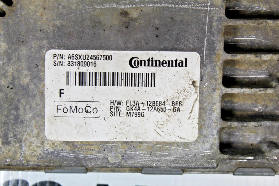 GK4A12A650GA FORD TRANSIT-350 2016-2019 motor/motor caja cerebral OEM 3A1 352 B4 Foto 2 de 4