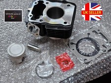 fits: HONDA CB 125 F GLR 125 ENGINE CYLINDER BARREL AND PISTON KIT + GASKETS UK