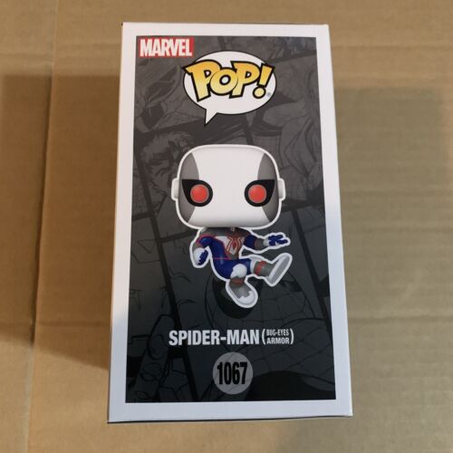 Funko POP! MARVEL Spider-man Bug-Eyes Armor # 1067 2022 Winter Con IN HAND - Imagen 4 de 6