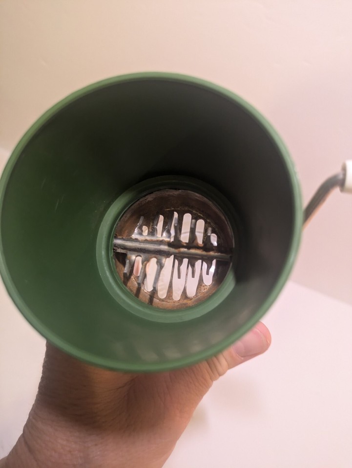 Vintage Federal House Chicago Hand Crank Glass And Plastic Coffee